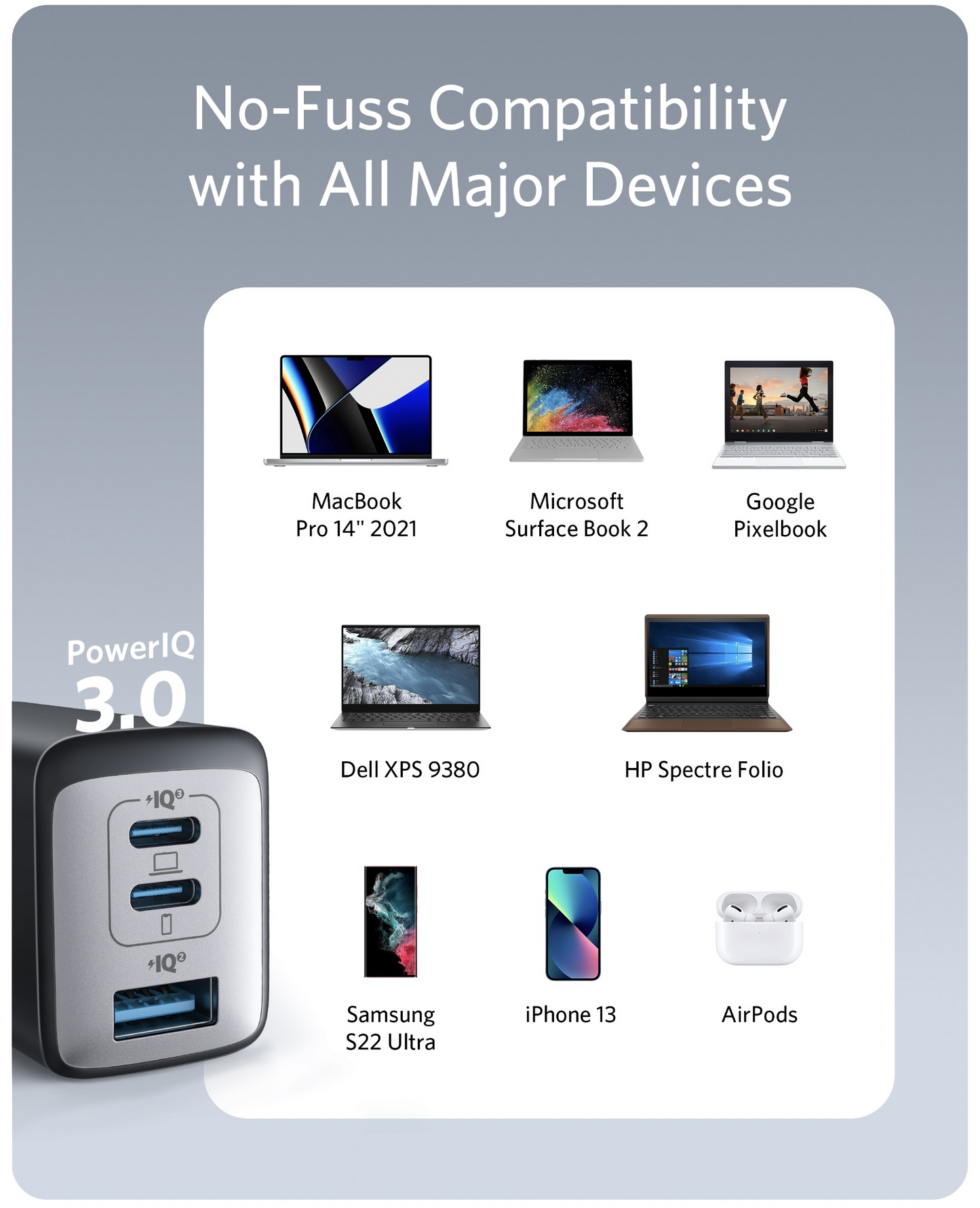 Anker <b>735</b> Charger (Nano II 65W) (2-Pack)