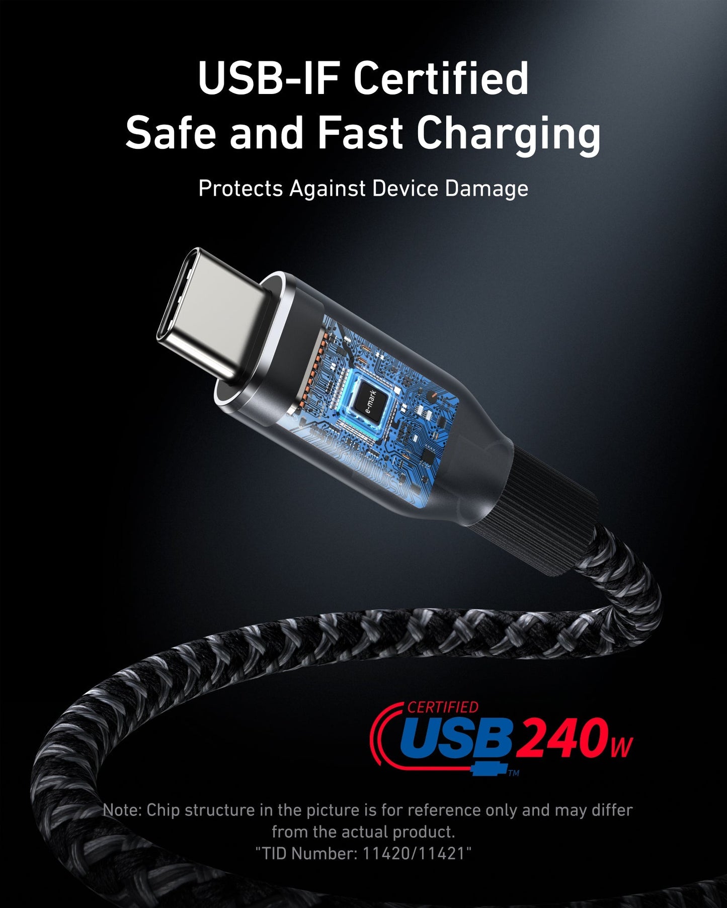 Anker Prime Power Bank (26K, 300W) + Anker Prime USB-C to USB-C Cable (240W, Upcycled-Braided)