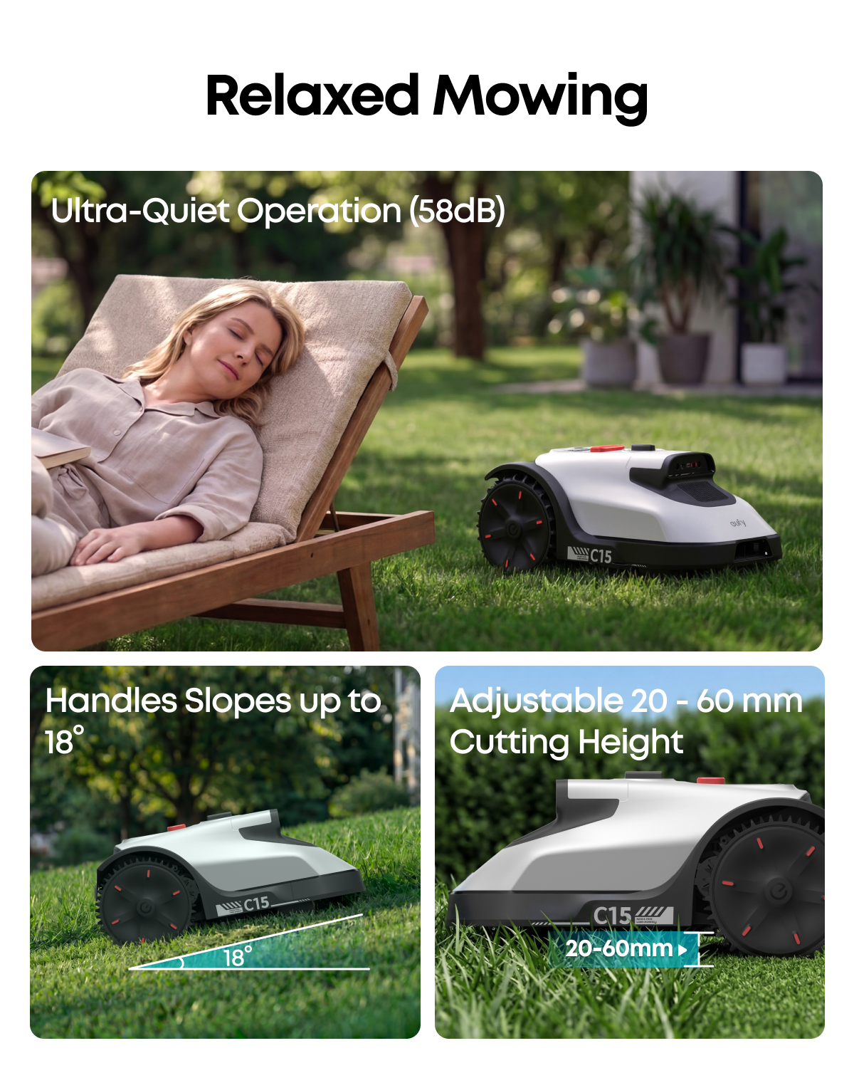 eufy Robot Lawn Mower C15