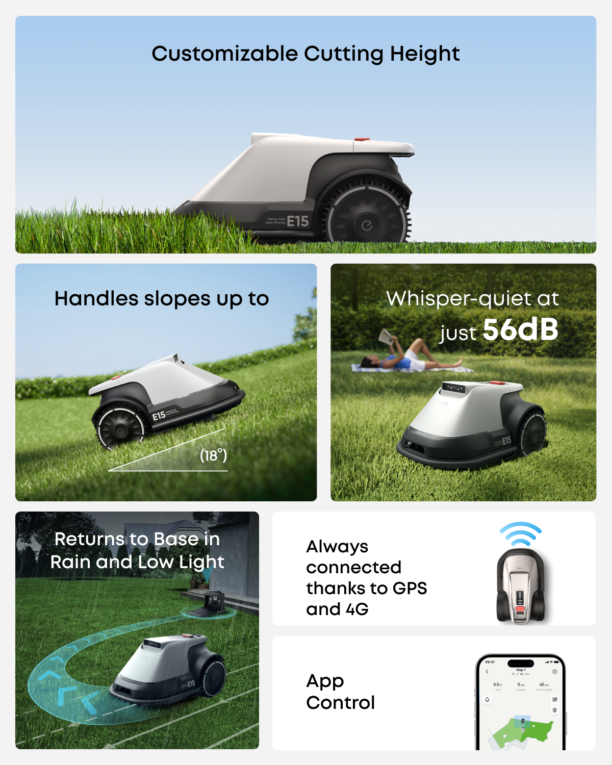 eufy Robot Lawn Mower E15