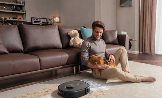 eufy X10 Pro Omni robotdammsugare med mopp