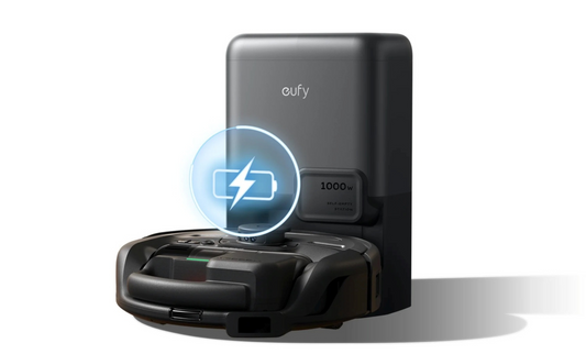 eufy Robotdammsugare E20 med långvarigt batteri