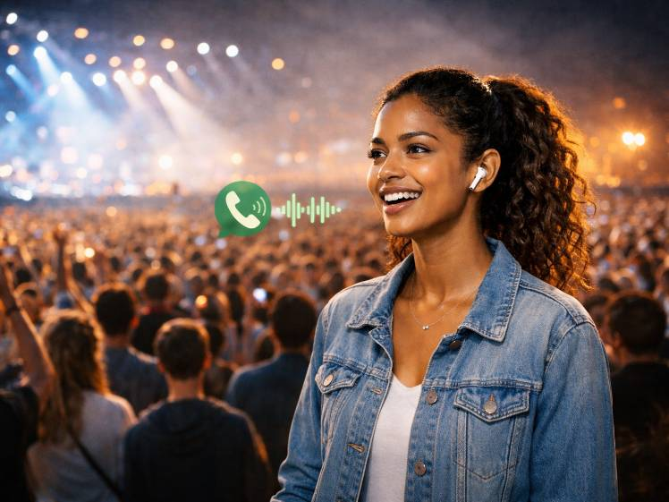 In-ear hörlurar med mikrofon – för tydliga samtal och kraftfullt ljud