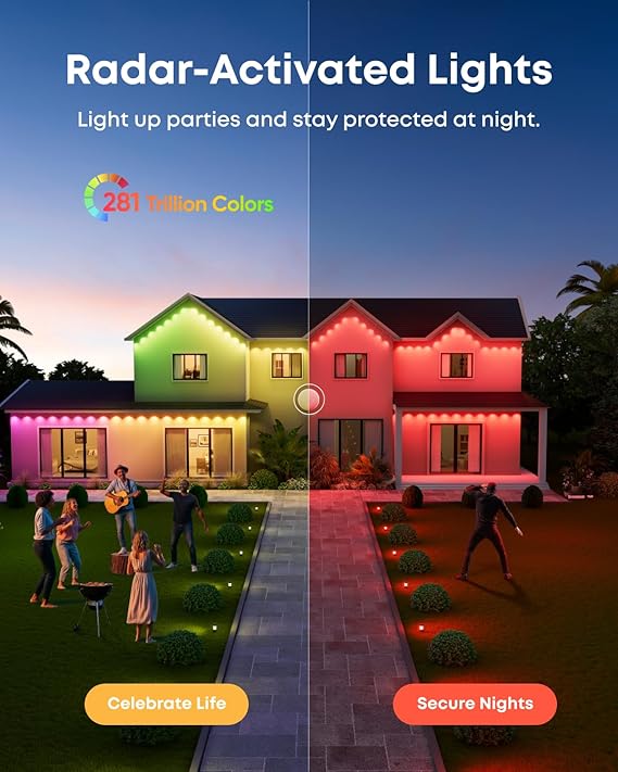 eufy Permanent Outdoor Lights S4 (30m with 72 LED Lights)