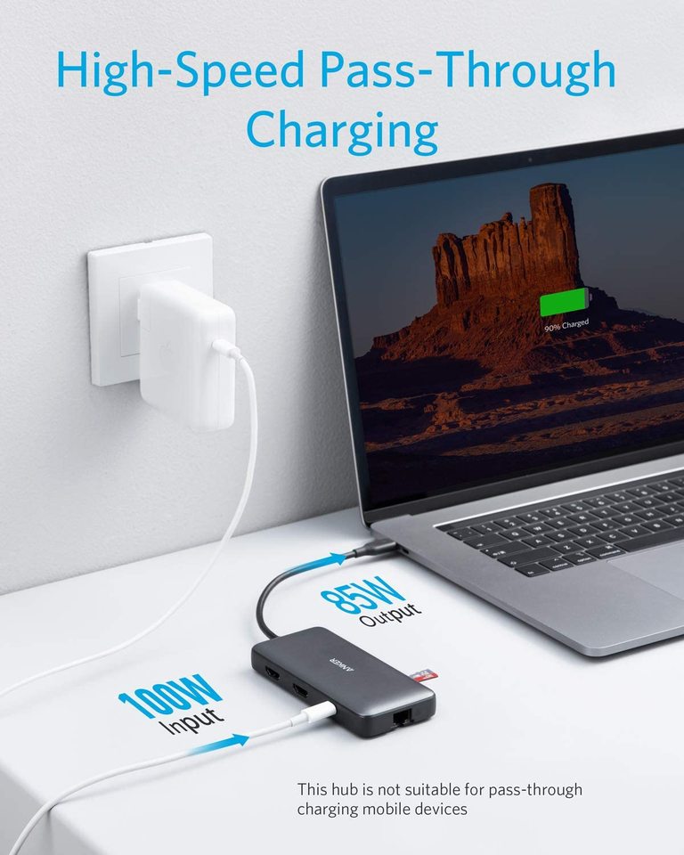 Anker &lt;b&gt;553&lt;/b&gt; USB-C Hub (8-in-1)