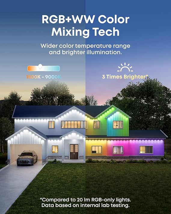 eufy Permanent Outdoor Lights S4 (30m with 72 LED Lights)