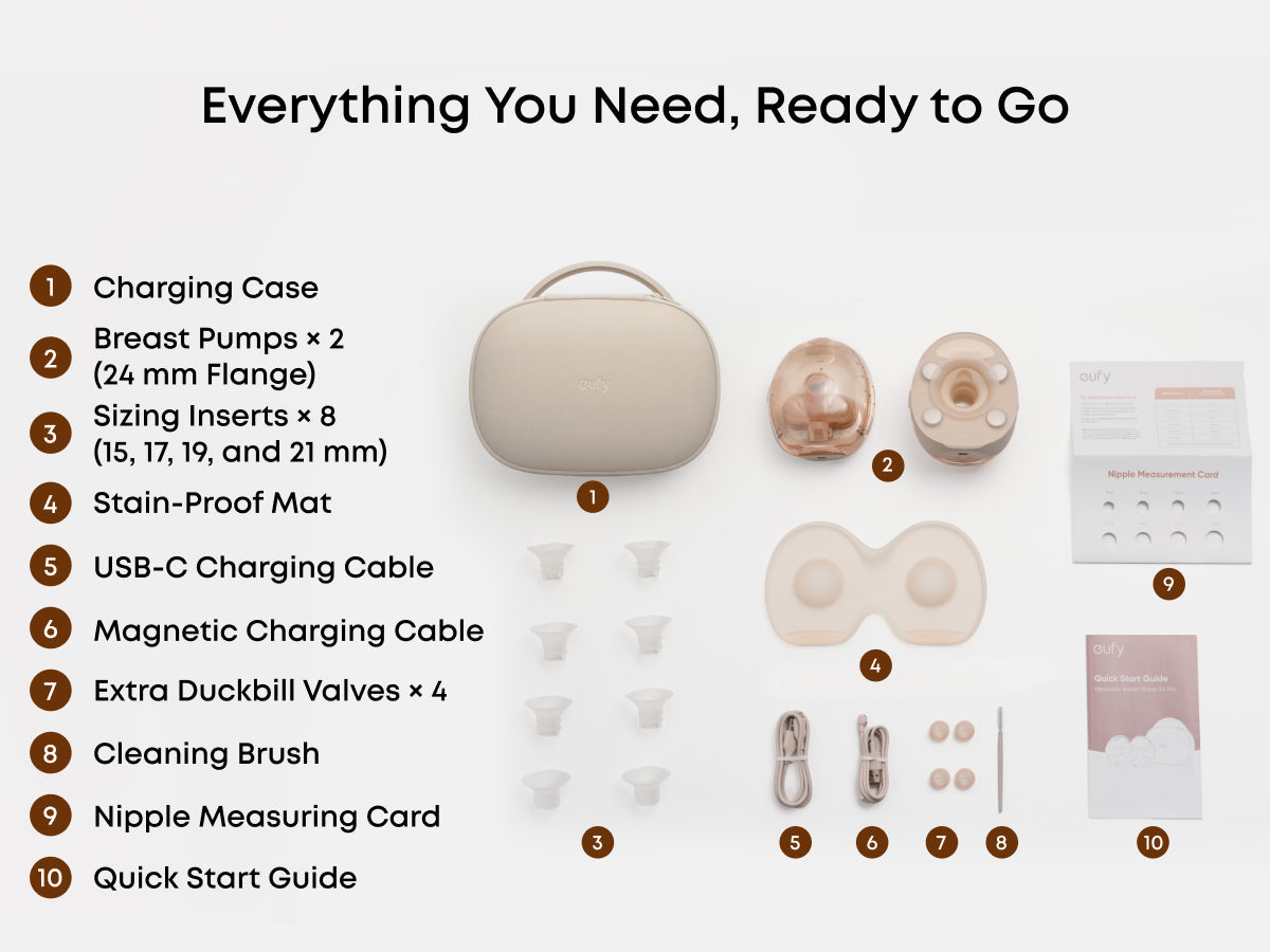 eufy S2 Pro Massaging Heated Electric Breast Pump