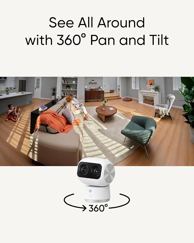 eufy Robot Vacuum Omni S1 Pro + Indoor Cam S350
