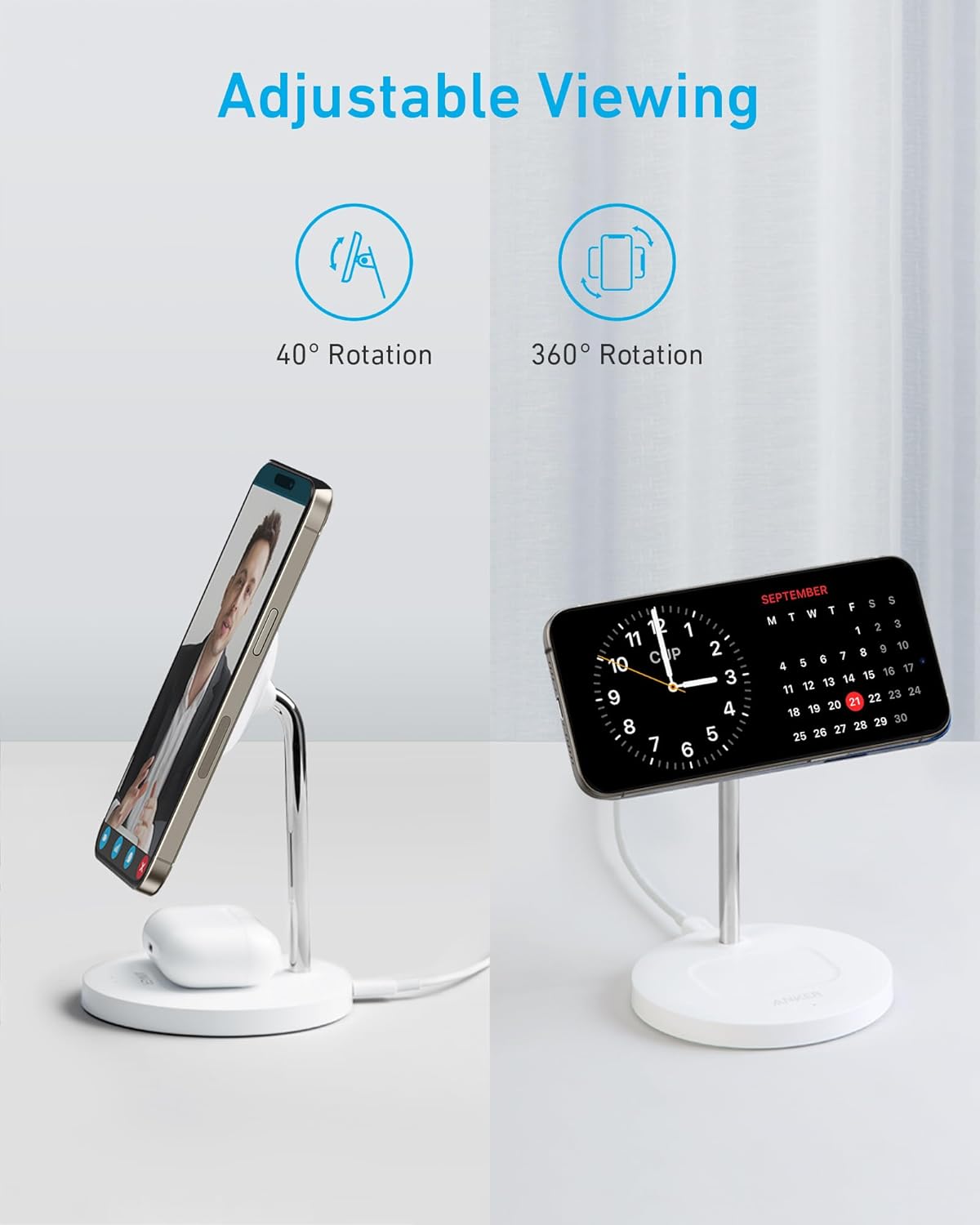 Anker PowerWave Magnetic 2-in-1 Stand Lite