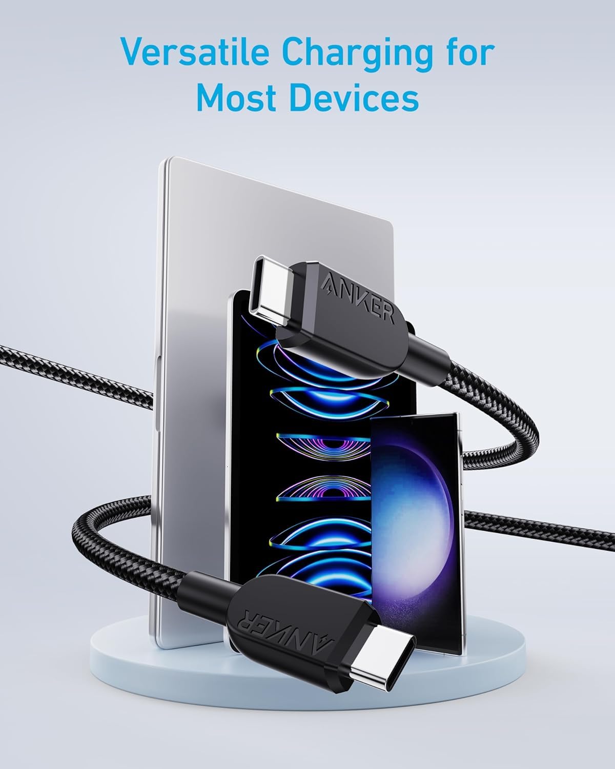 Anker USB-C to USB-C Cable (240W, Braided)