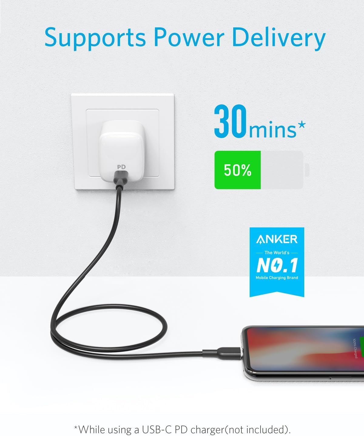 Anker 321 USB-C to Lightning Cable