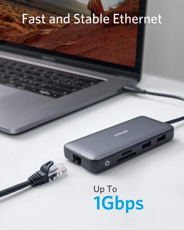 Anker &lt;b&gt;553&lt;/b&gt; USB-C Hub (8-in-1)