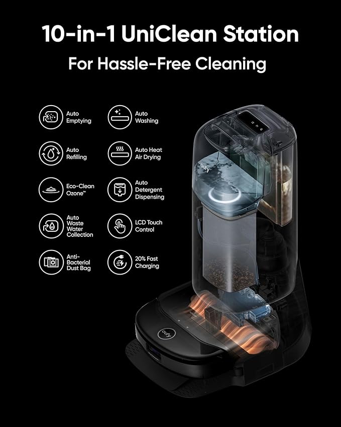 eufy Robot Vacuum Omni S1 Pro + Indoor Cam S350