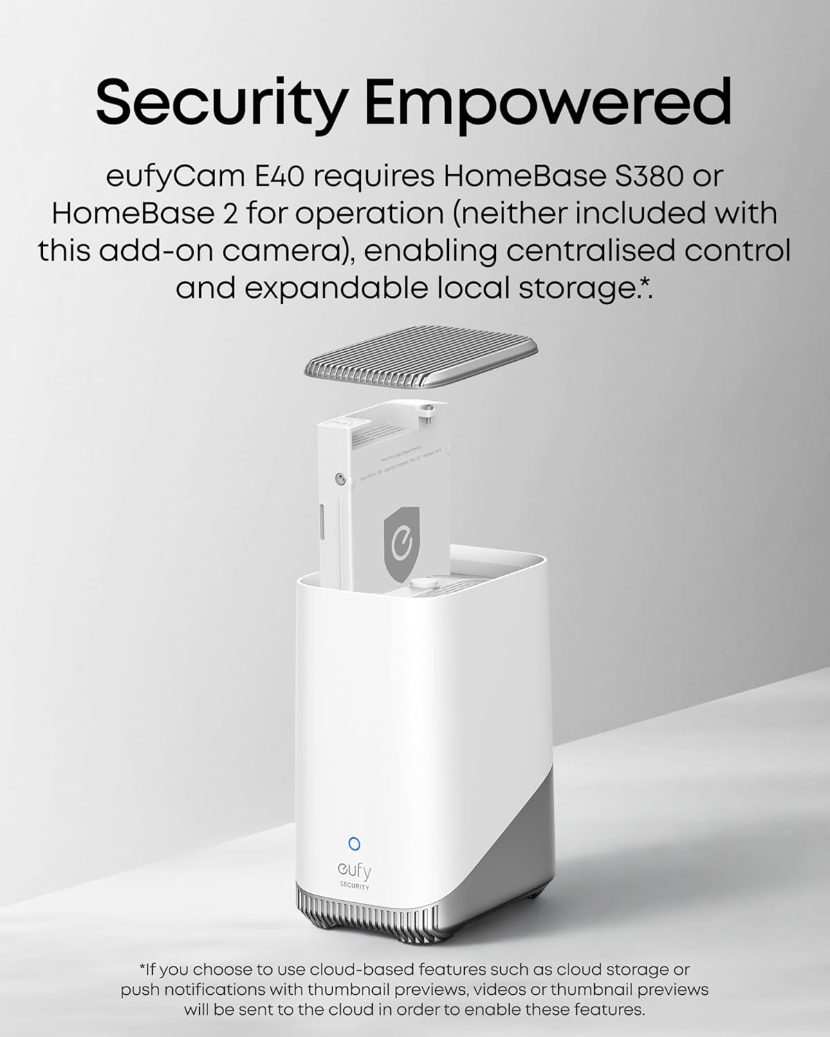 eufyCam E40 3-Cam Kit + HomeBase S380