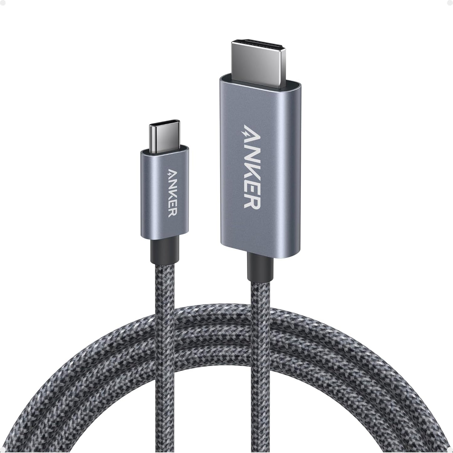 Anker USB C to HDMI Cable (6ft , 4K/60Hz , Braided)