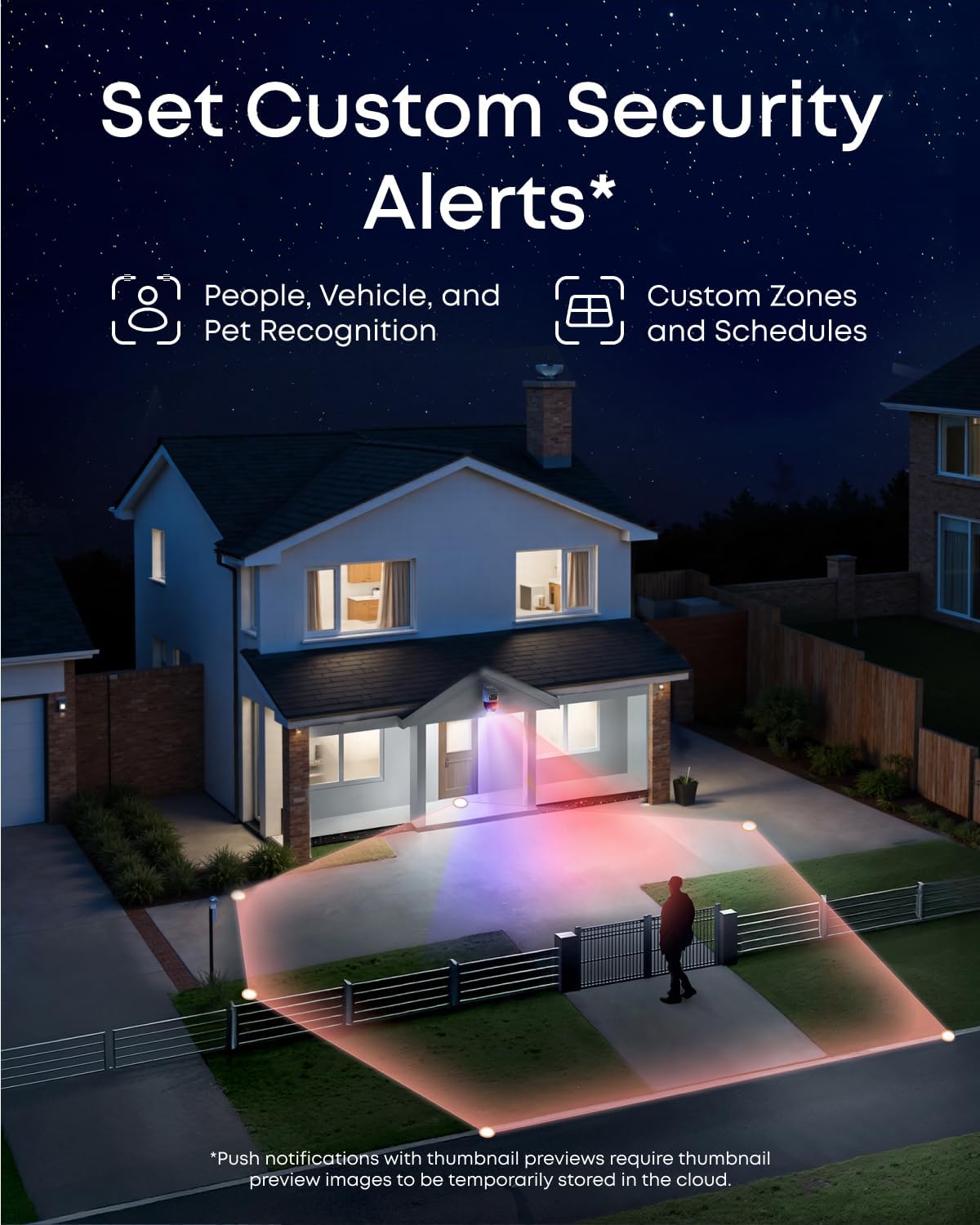 eufy PoE NVR Security System S4 with 2× Bullet-PTZ-Cameras and 2× Bullet-Cameras