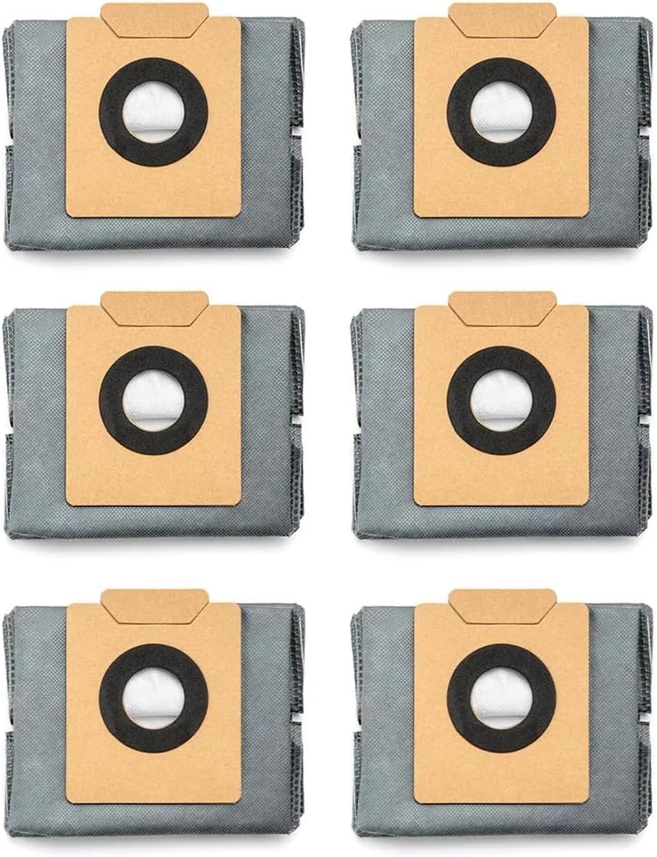 eufy 6-Pack Large Capacity Dust Bags Compatible with C20 Omni Robot Vacuum