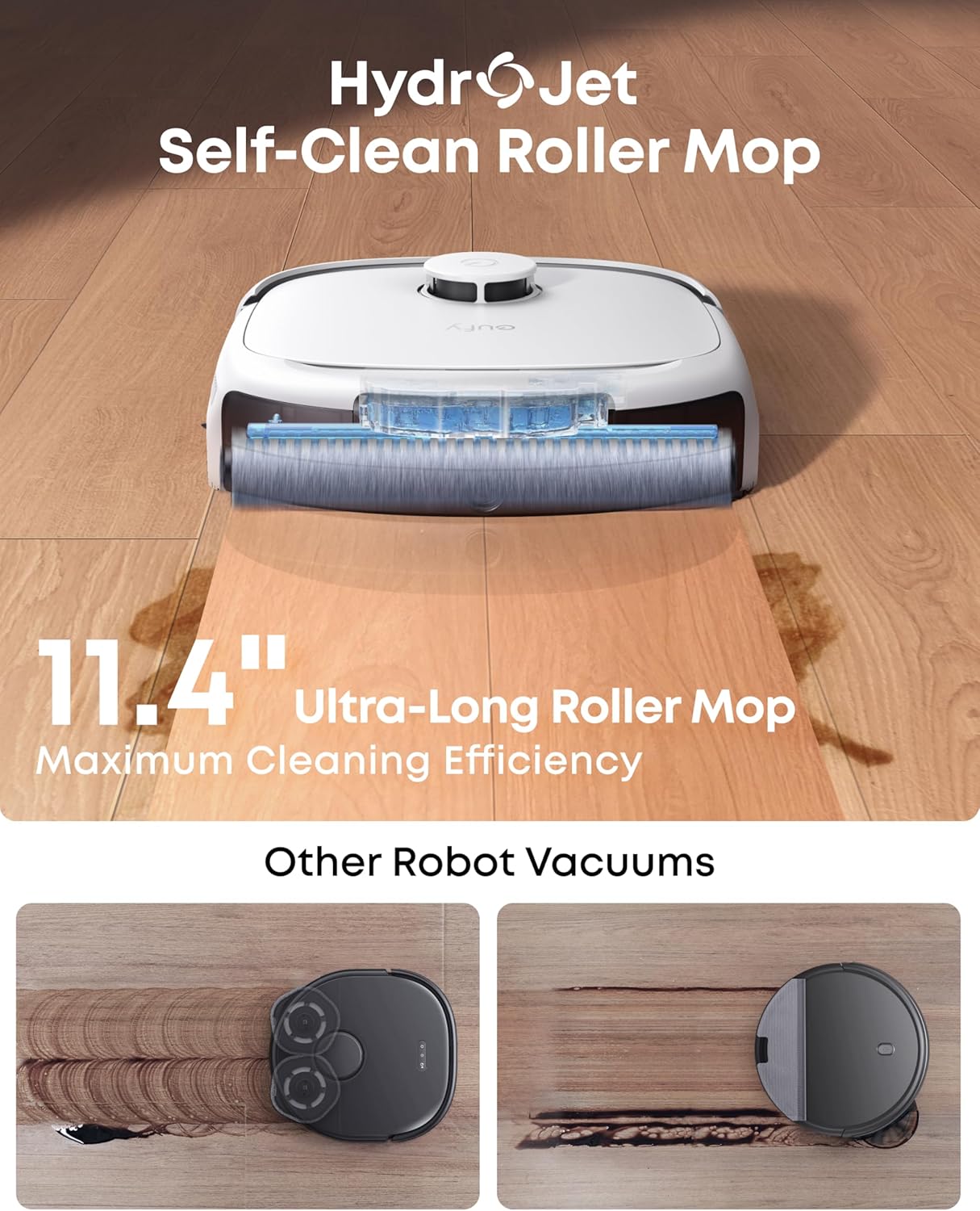 eufy Robot Vacuum Omni E25 White