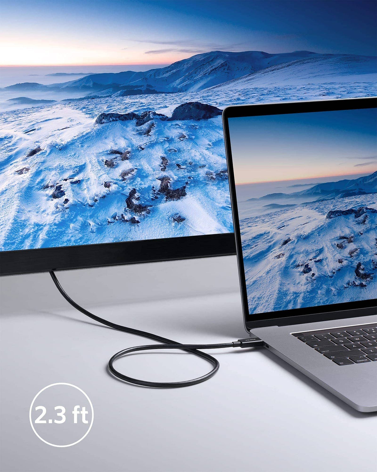 Anker USB-C to USB-C Thunderbolt 4 100W Cable (0.7m)