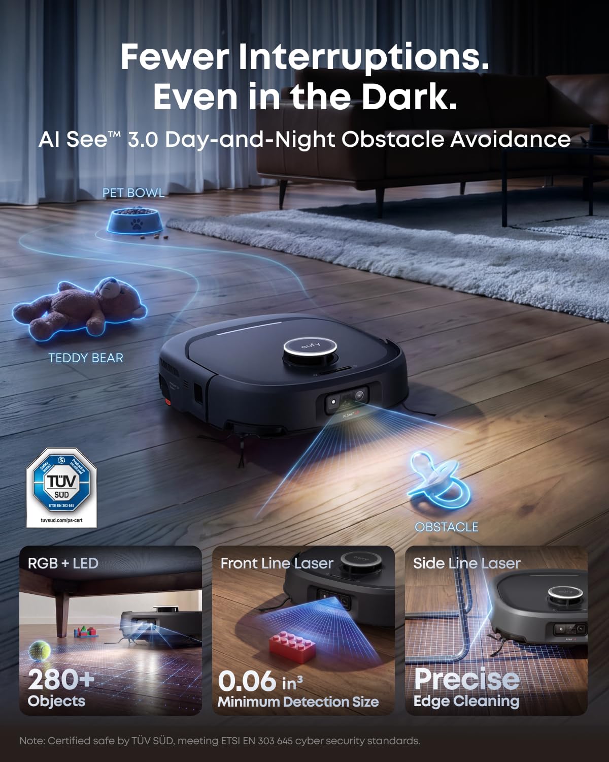 eufy Robot Vacuum Omni E35 + Accessories Package