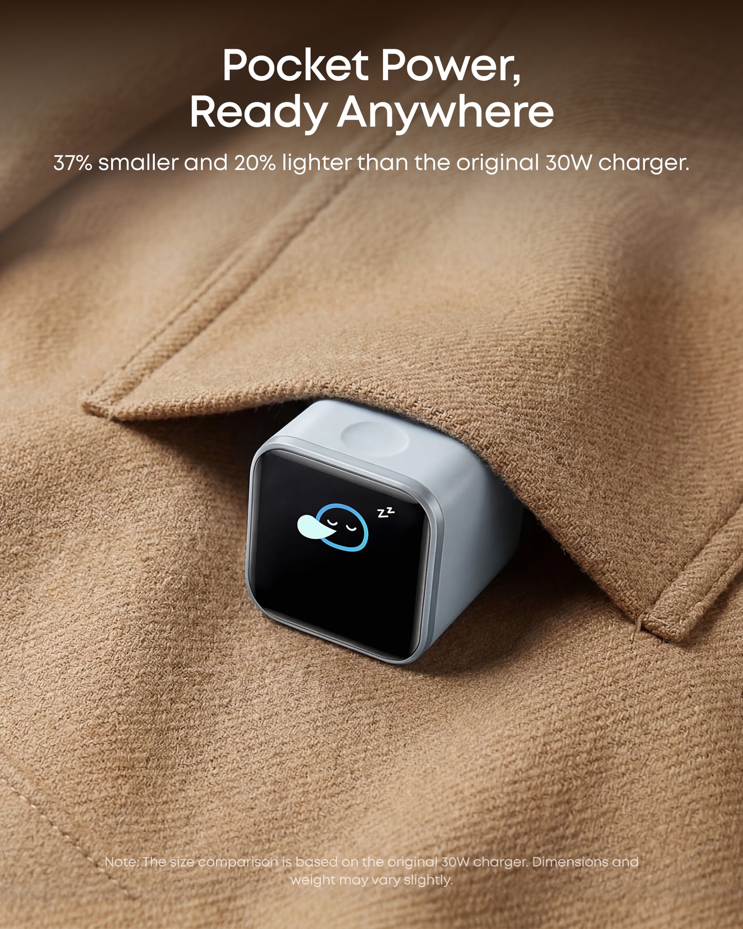 Anker Nano 45W Smart Display Charger