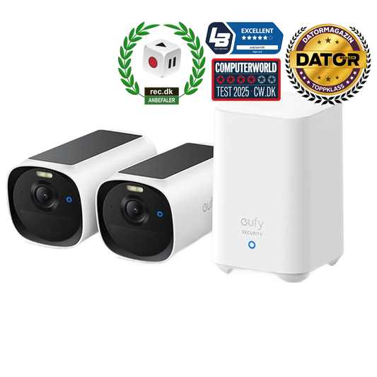 eufyCam E40 2-Cam Kit + HomeBase S280