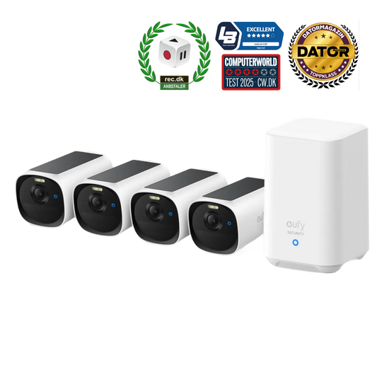 eufyCam E40 4-Cam Kit + HomeBase S280