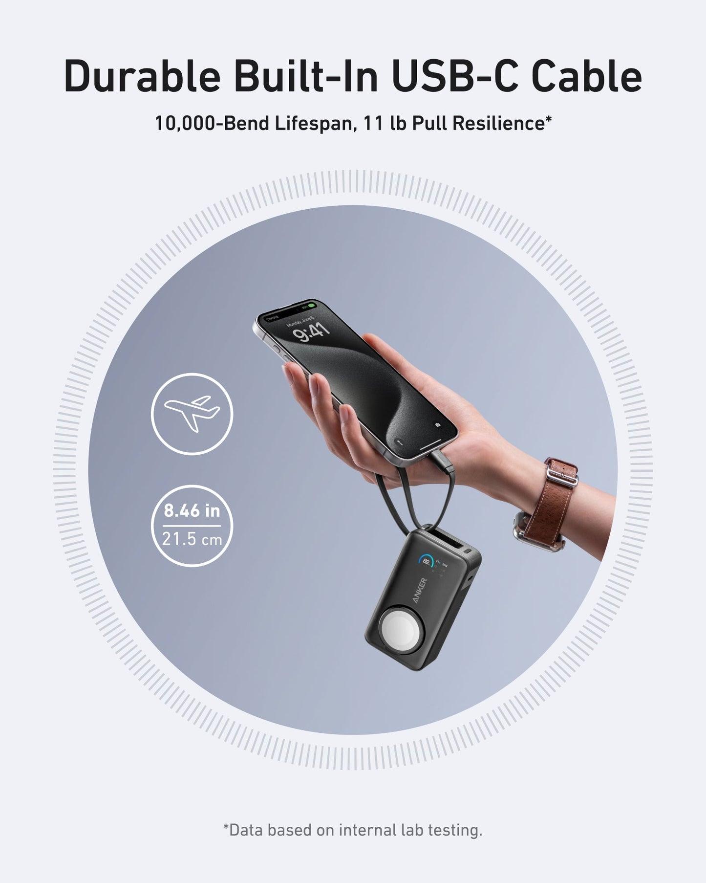 Anker Prime TB5 Docking Station (14-in-1, 8K, Thunderbolt 5) + MagGo Power Bank (10K, 35W, For Apple Watch)