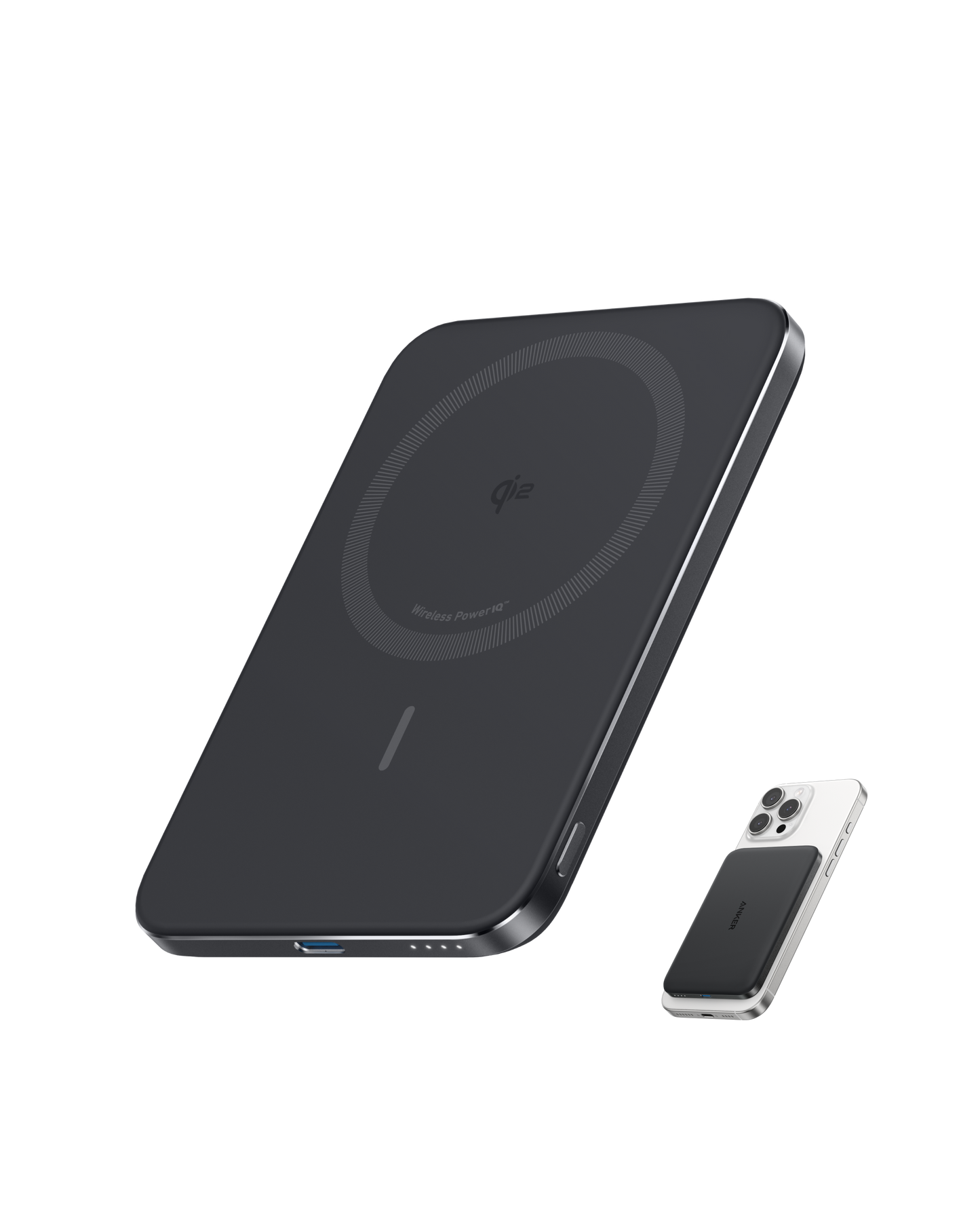 Anker Nano Power Bank (5K, MagGo, Slim) + Anker Nano 45W Type-C Fast Charger (180 cm Cable Included)