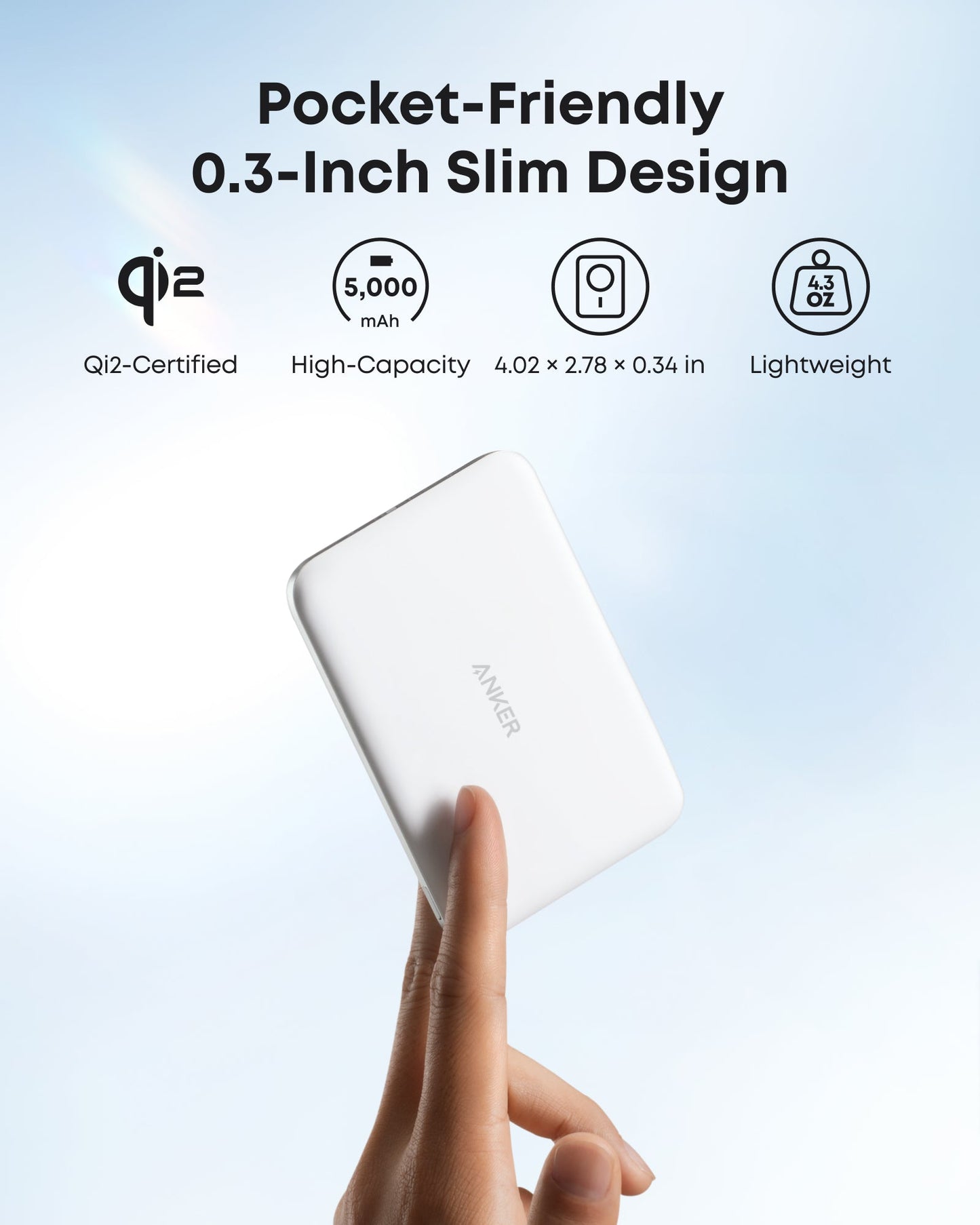 Anker Nano 45W Smart Display Charger (White) + Anker Nano Power Bank (5K, MagGo, Slim) (Copy)