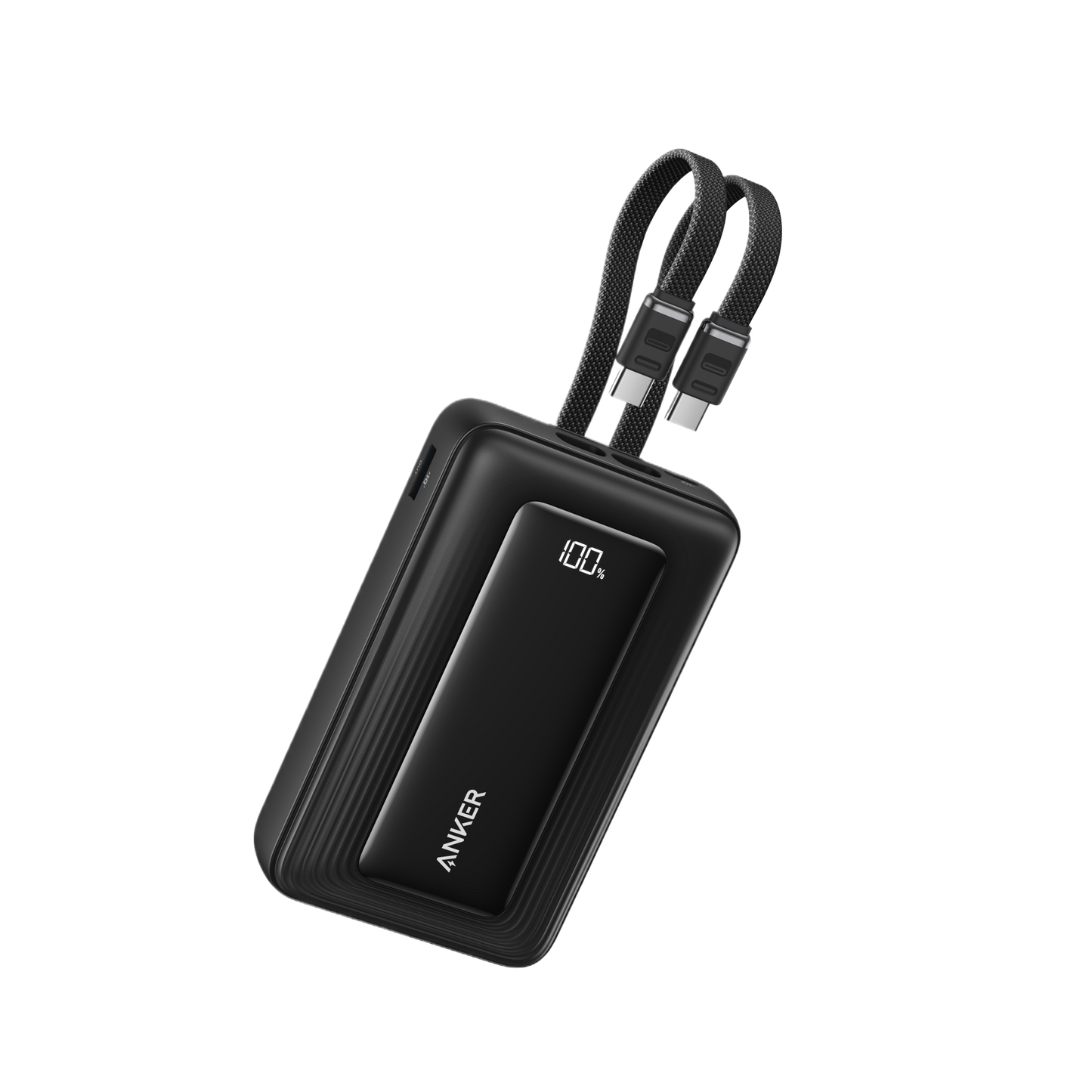 Anker Zolo Power Bank (20K, 45W, Built-In Dual USB-C Cables)