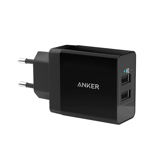 Anker 24W 2-Port USB Wall Charger