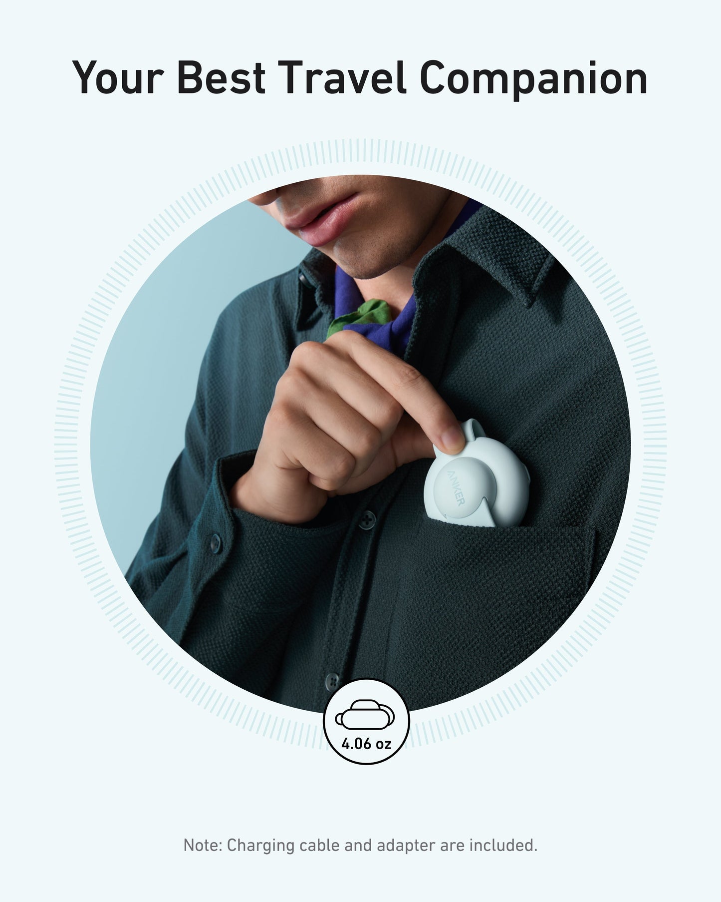 Anker MagGo Wireless Charging Station (3-in-1, Foldable Pad)