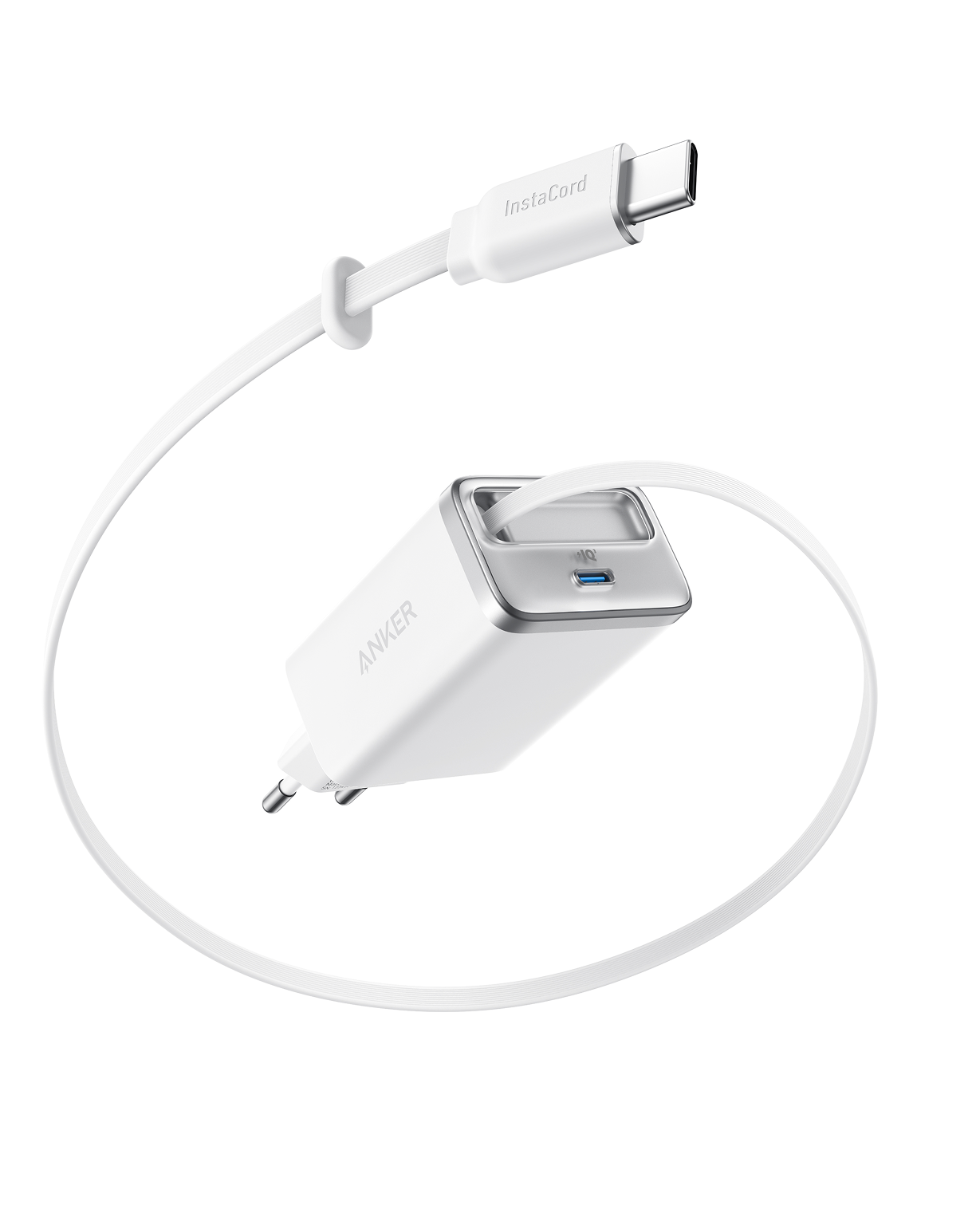 Anker Nano Charger (35W, Built-In Retractable USB-C Cable)