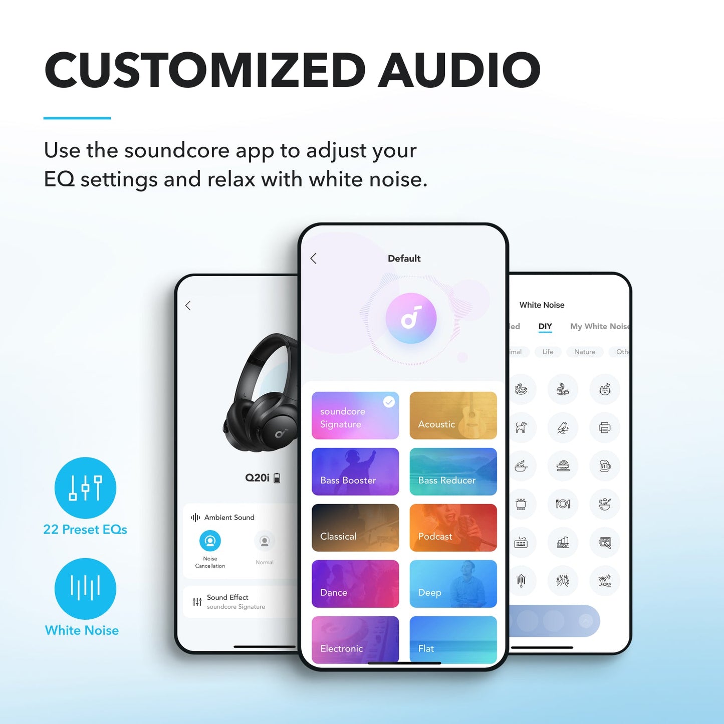 soundcore Q20i + soundcore Headphones Case