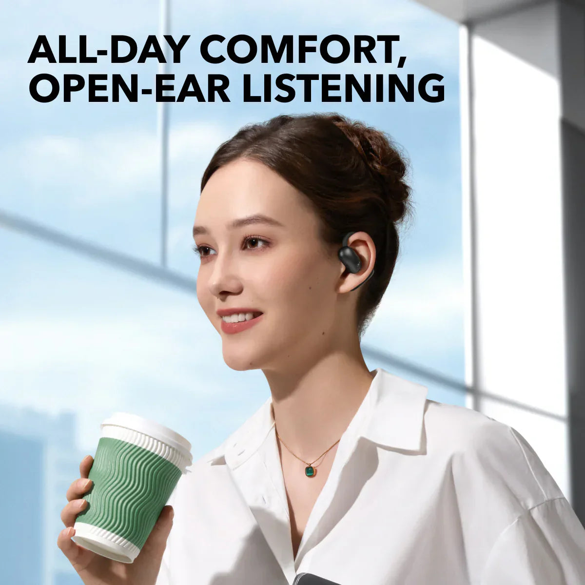 soundcore AeroFit 2 | Adjustable Open-Ear Wireless Earbuds