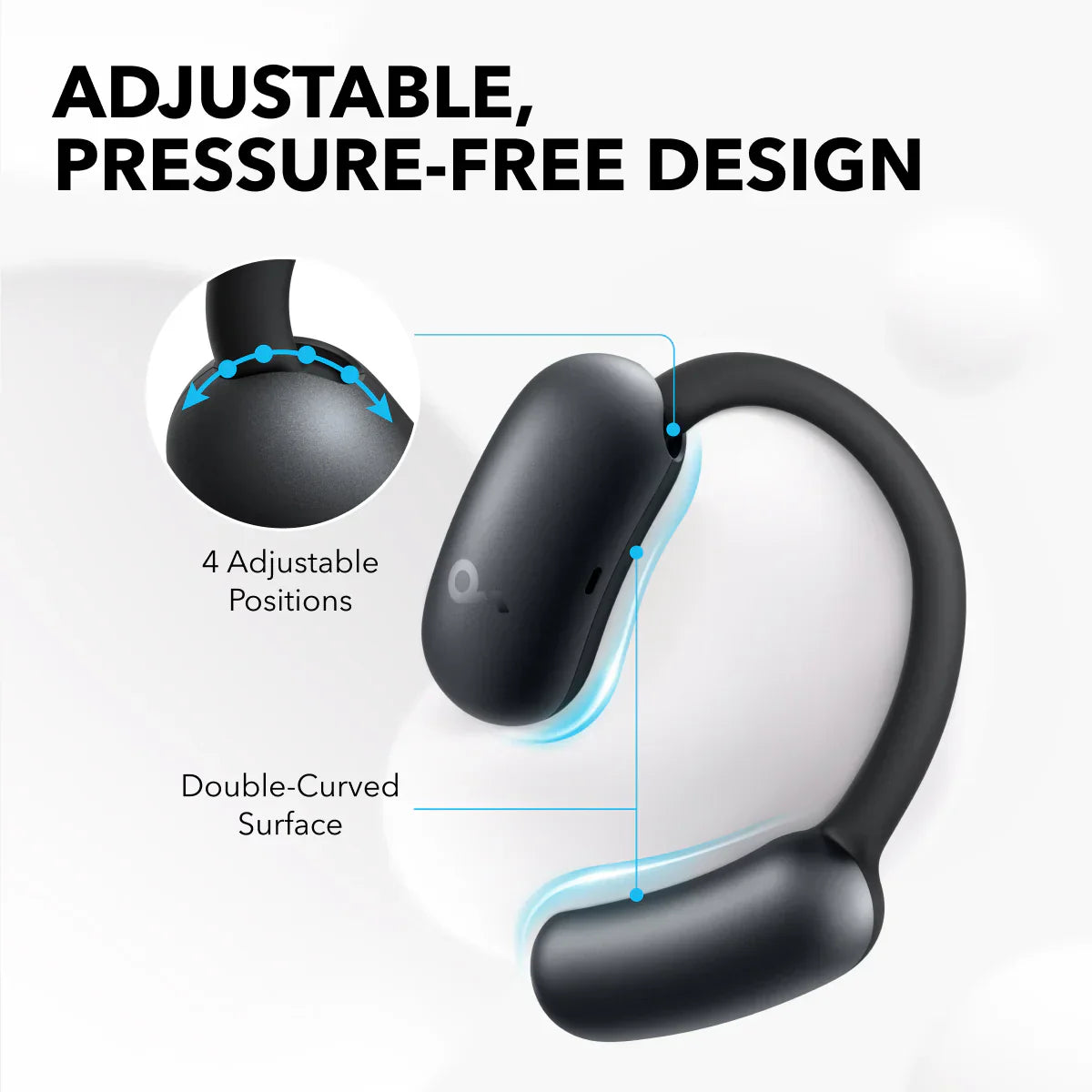 soundcore AeroFit 2 | Adjustable Open-Ear Wireless Earbuds