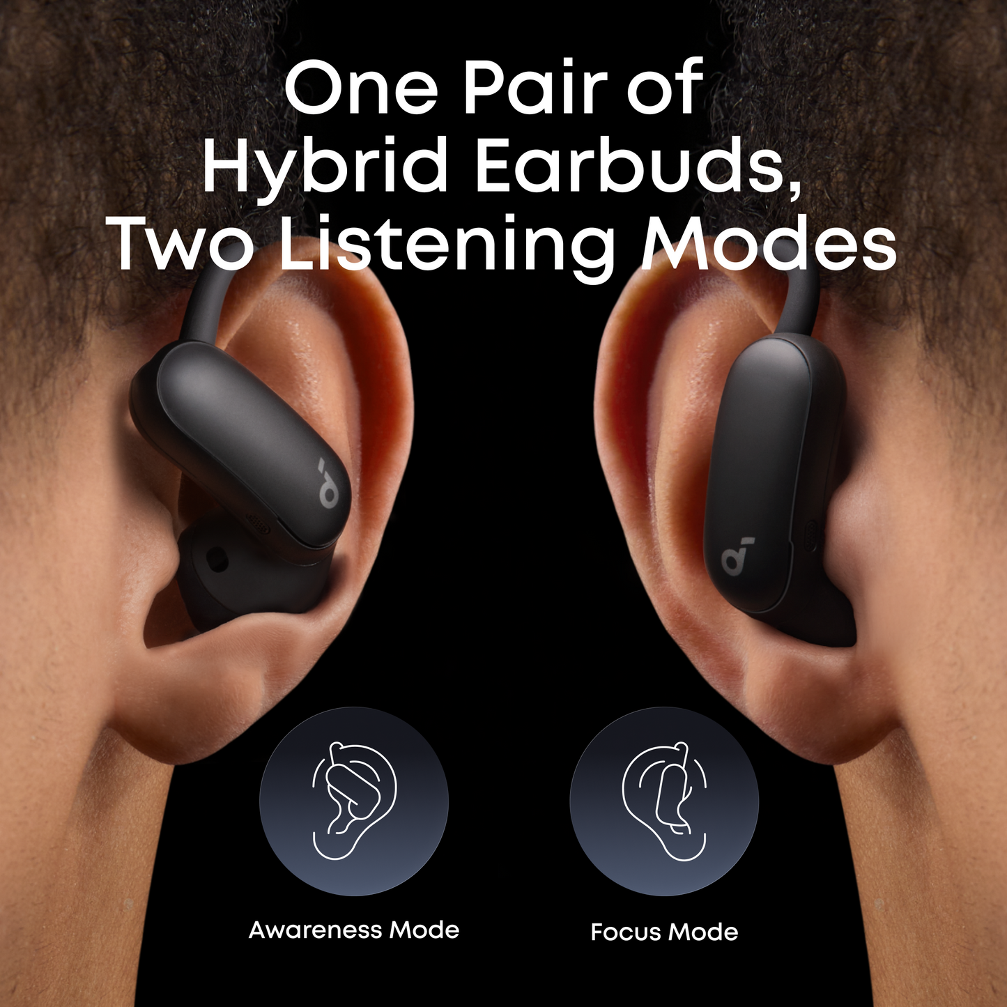soundcore AeroFit 2 Pro | 2-in-1 Hybrid Earbuds