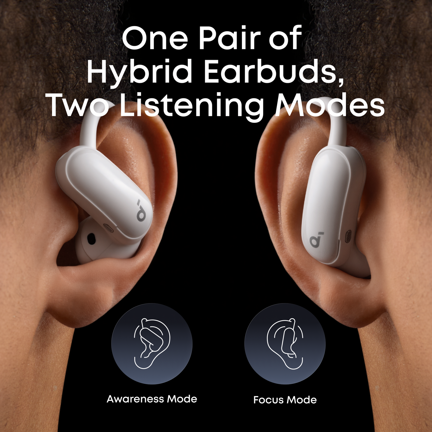 soundcore AeroFit 2 Pro | 2-in-1 Hybrid Earbuds