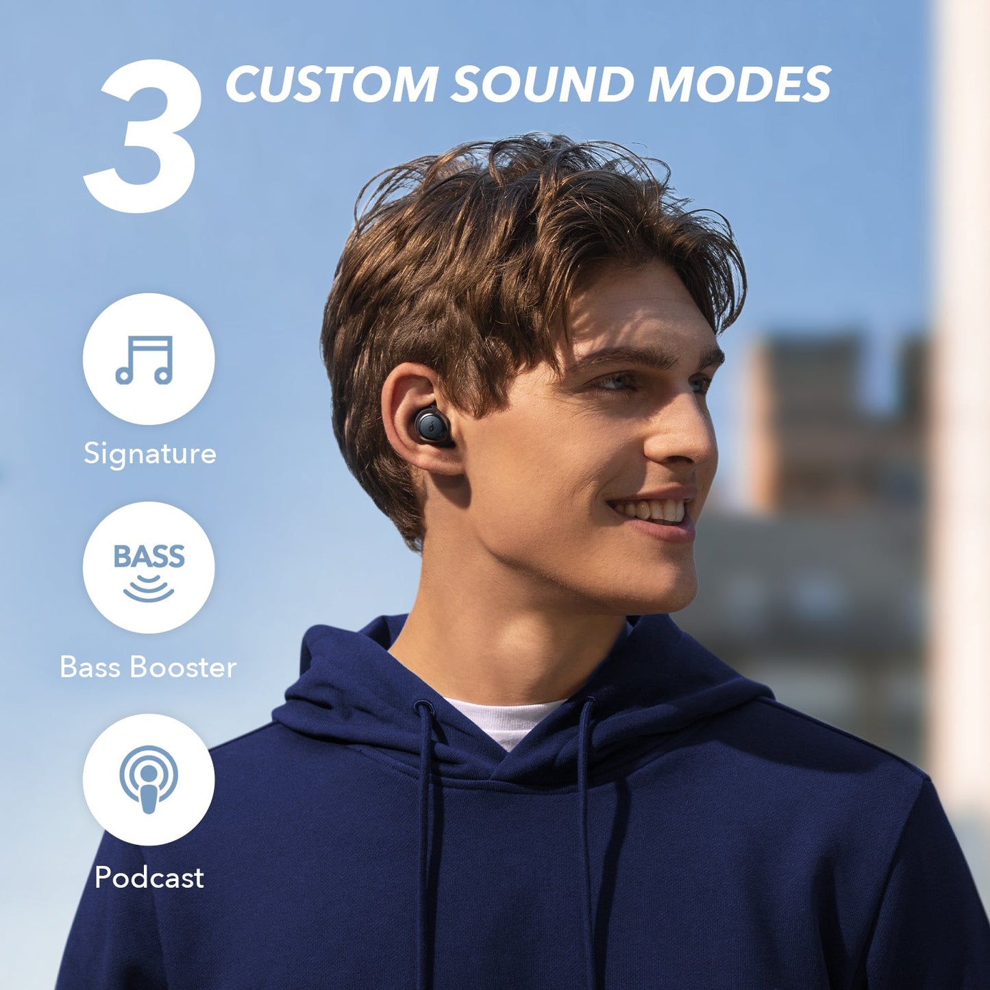 Life A1 | Bluetooth Earbuds with Customized Sound