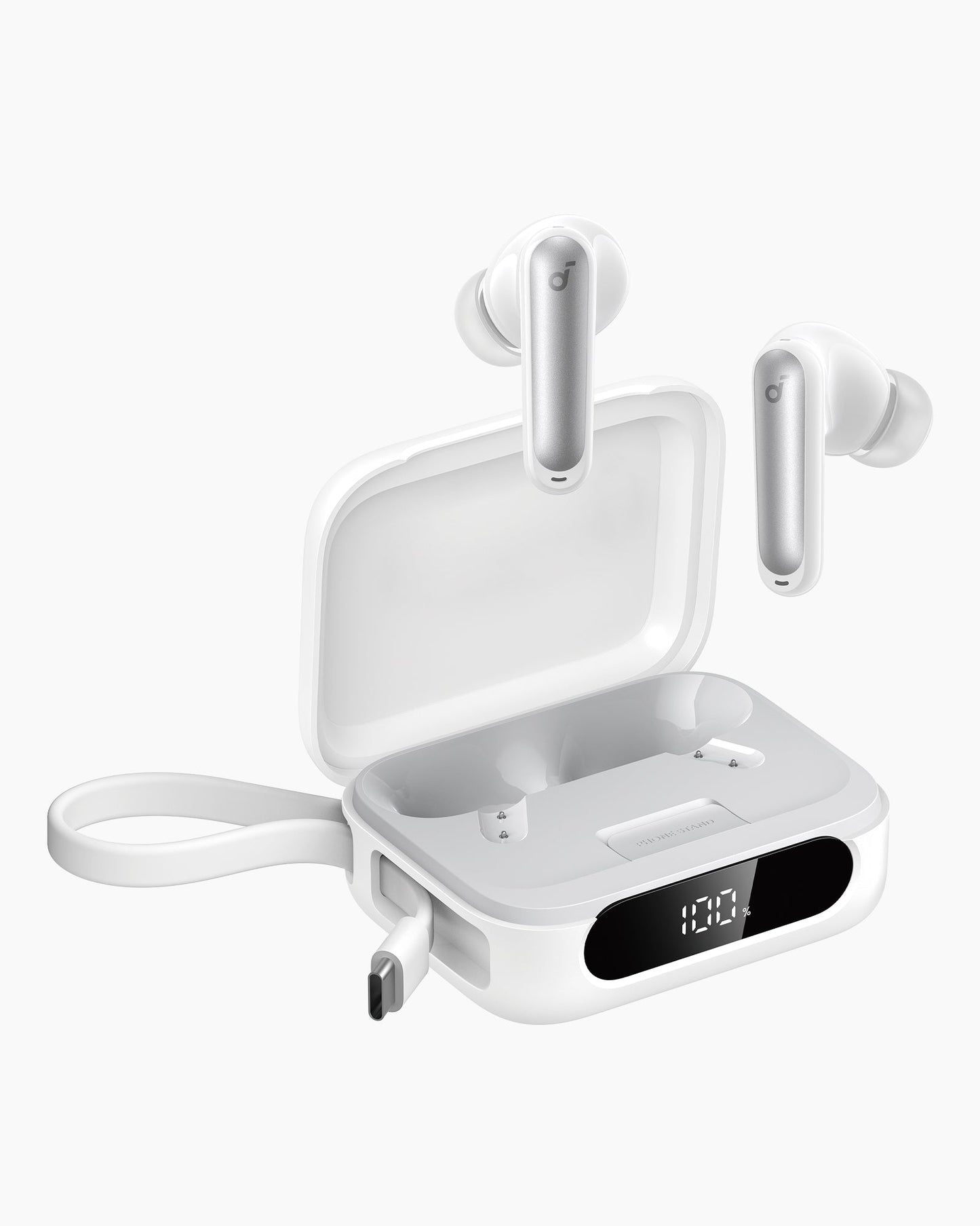 P41i | Wireless Earbuds with Portable Phone Charger (No Lightning Adapter)