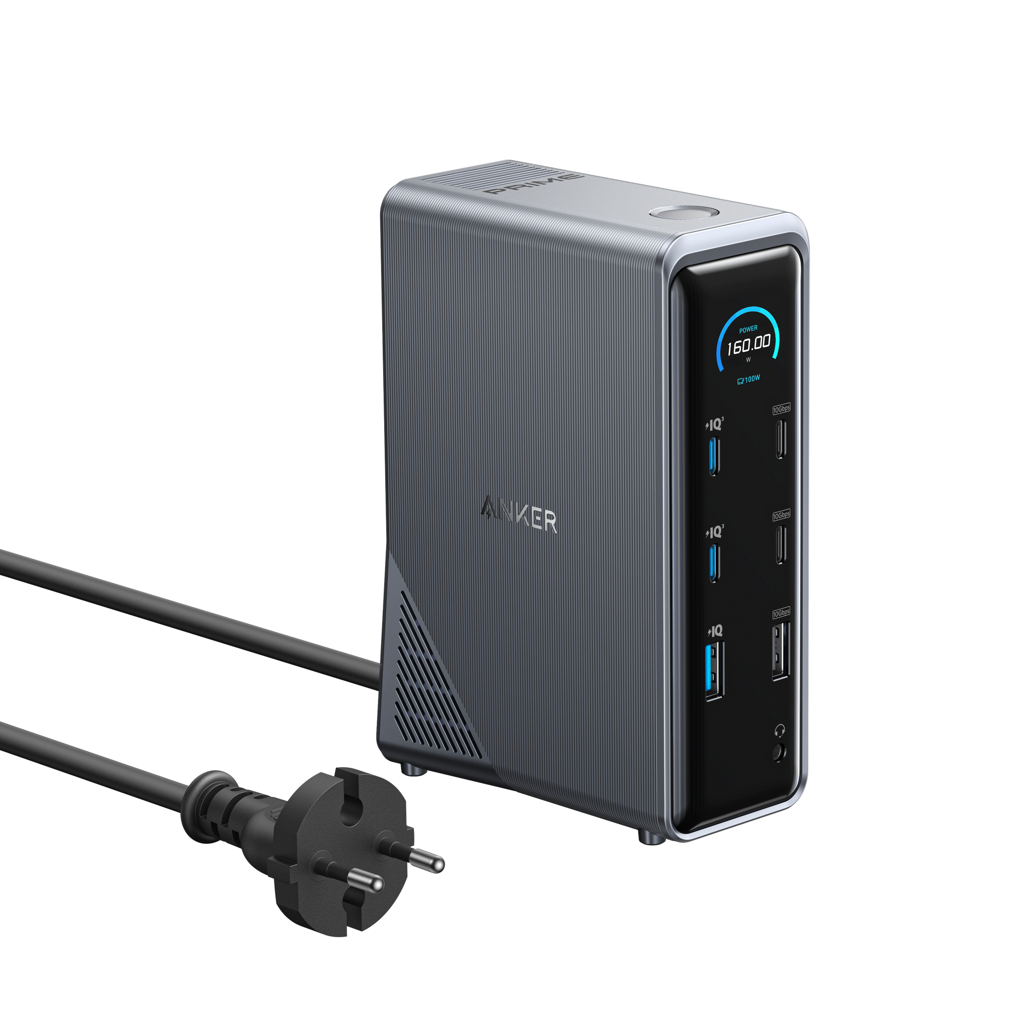 Anker Prime Charging Docking Station (14-in-1, Dual Display, 160W)