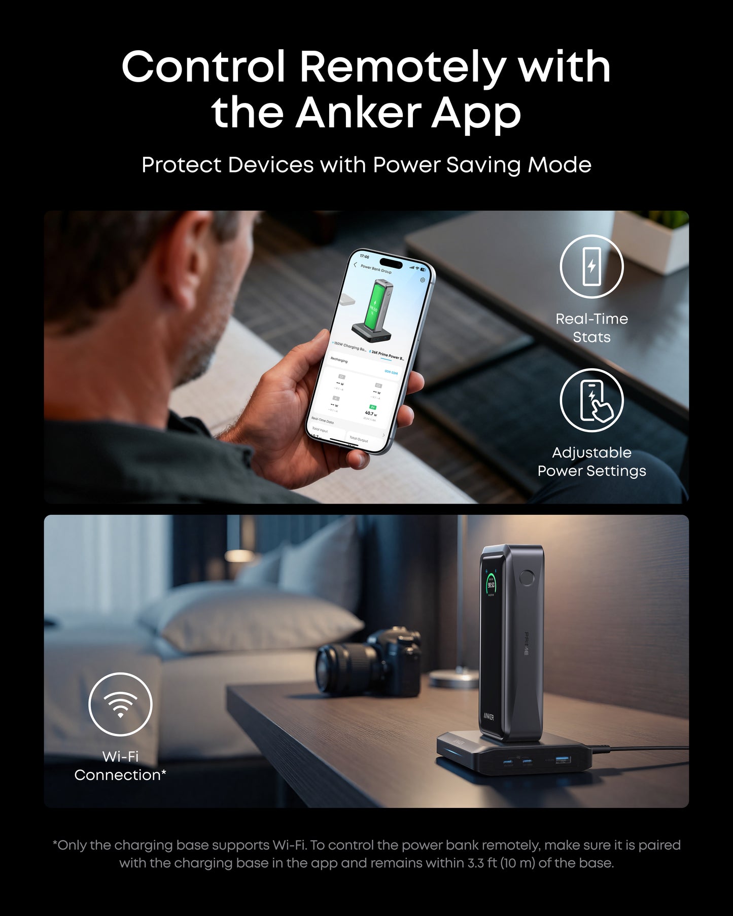 Anker Prime 26,250mAh Power Bank (300W) + Anker Prime Charging Base (150W)