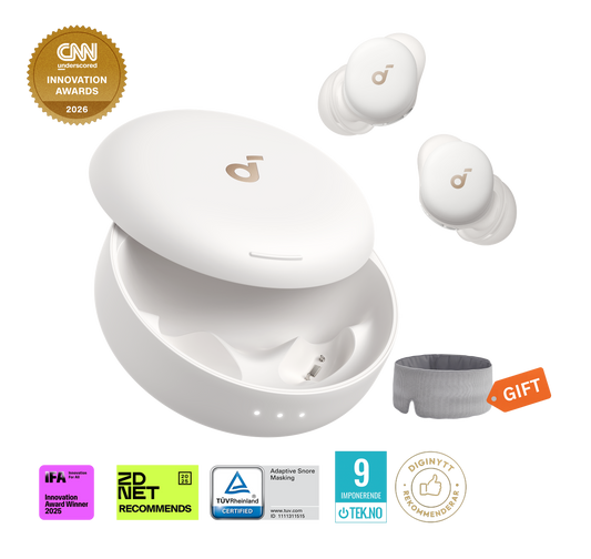 soundcore Sleep A30 | The World's First Smart ANC Sleep Earbuds
