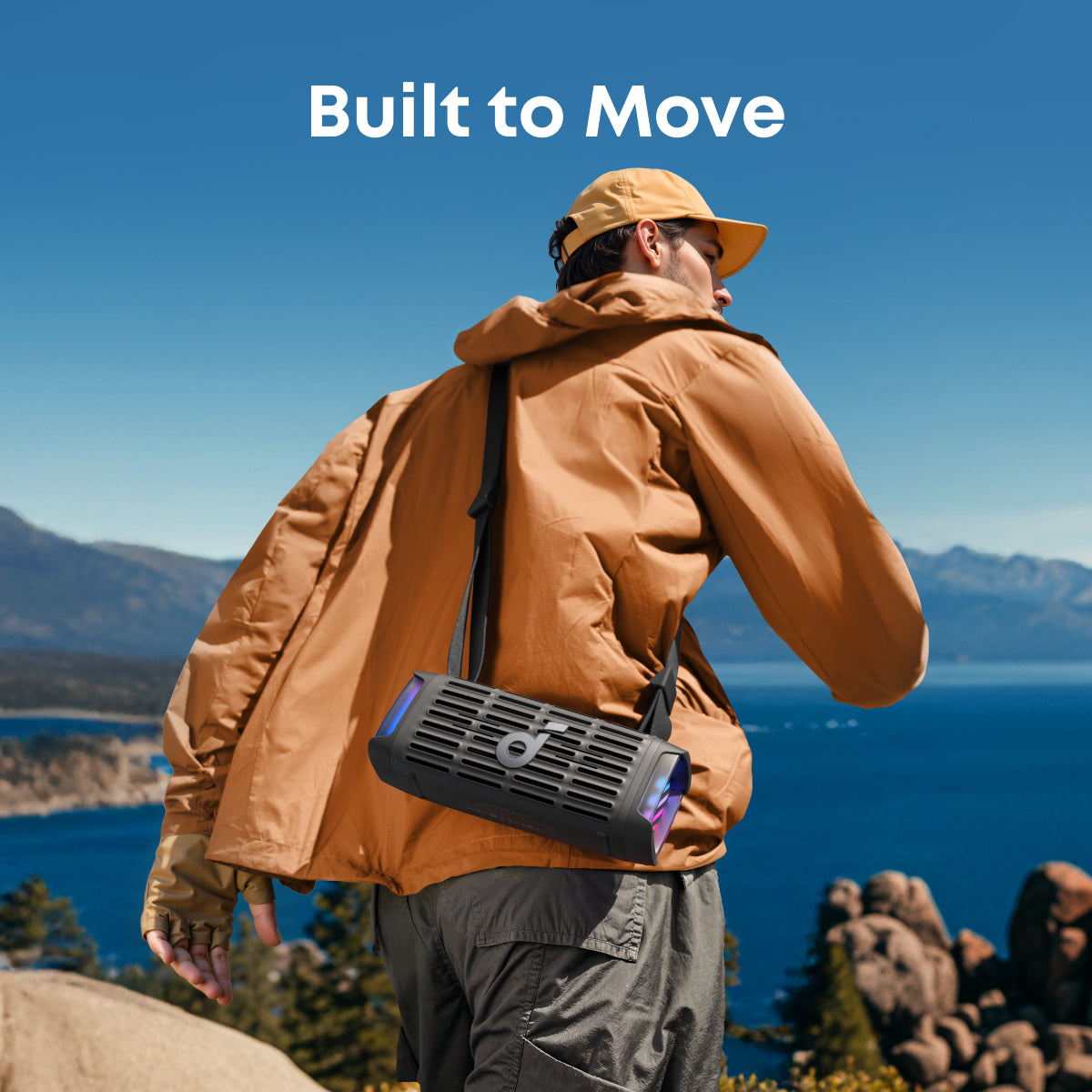 soundcore Boom 3i (Black, 2-pack) | Portable Rugged Outdoor Speaker