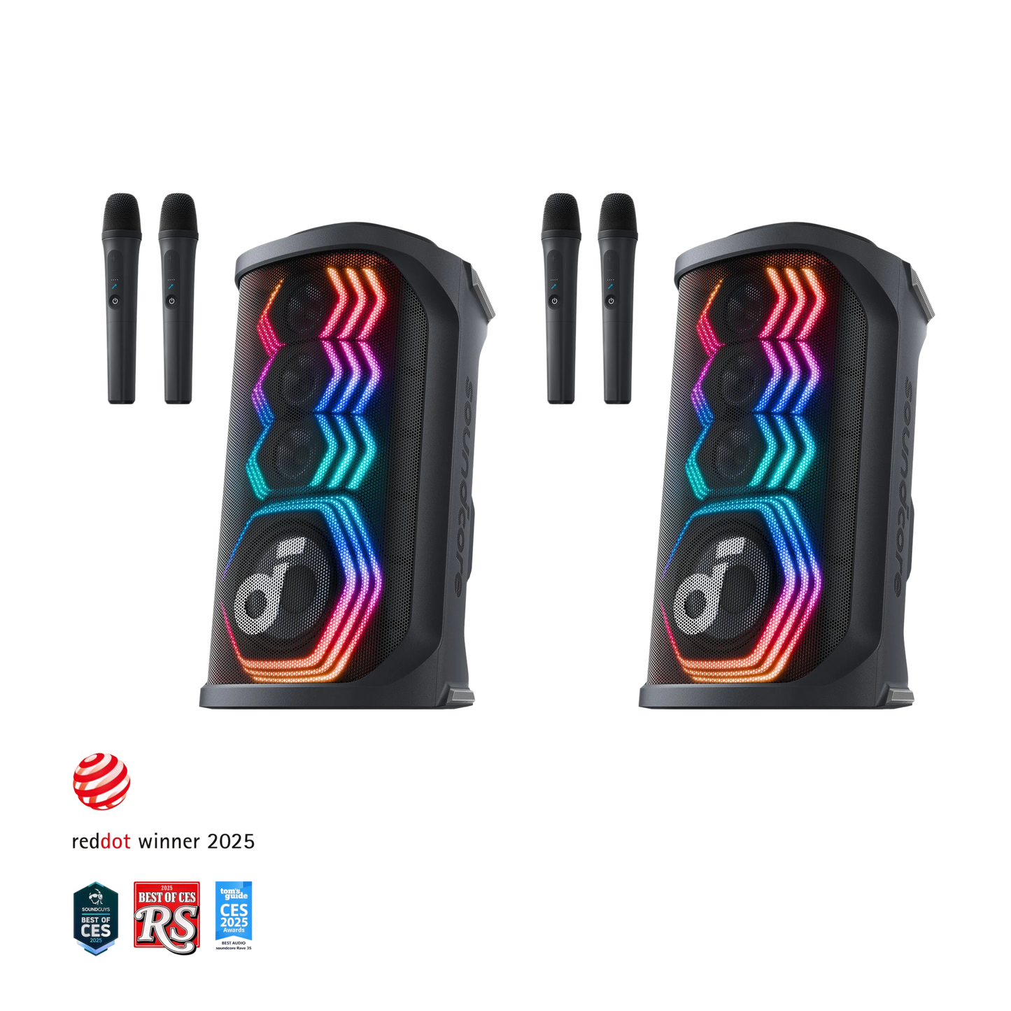 Rave 3S | AI Karaoke Party Speaker with 200W Sound