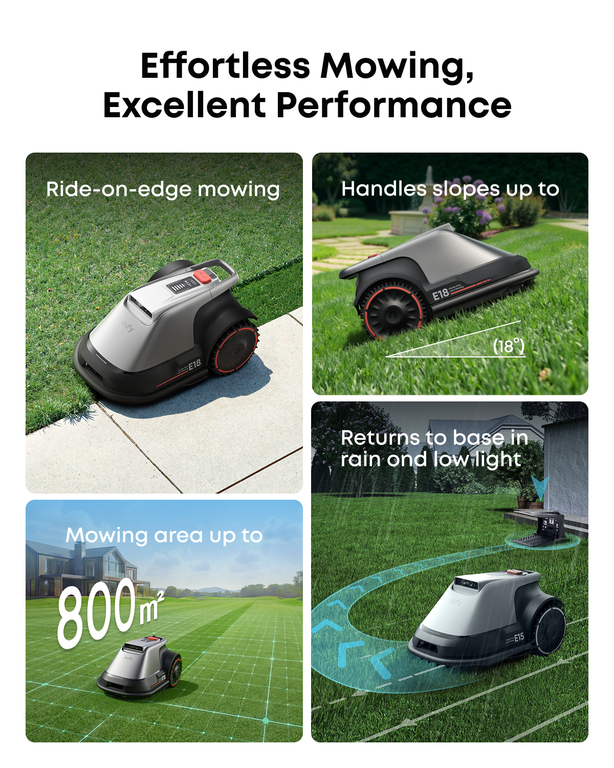 eufy Robot Lawn Mower E18