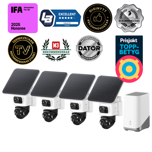 eufyCam S4 4-Cam + Kit HomeBase S380