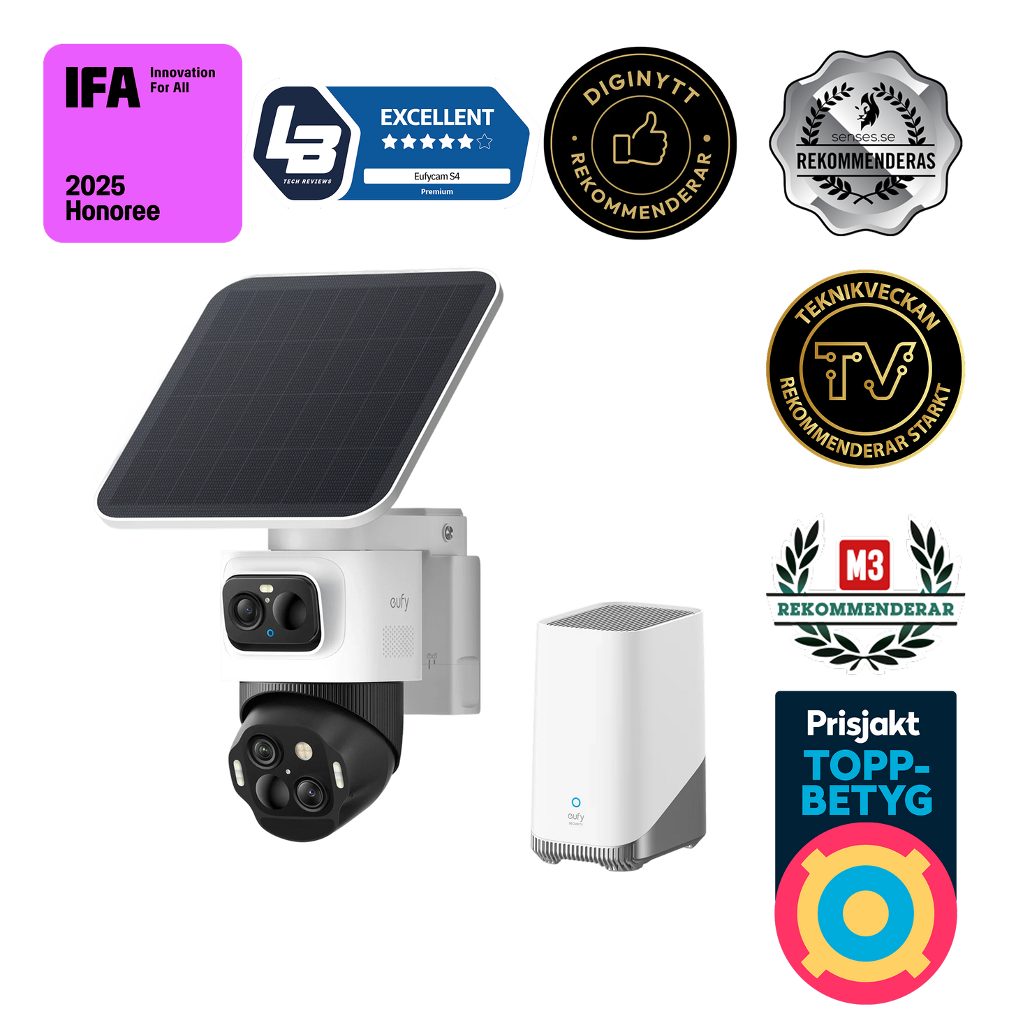 eufyCam S4 + eufy HomeBase™ S380