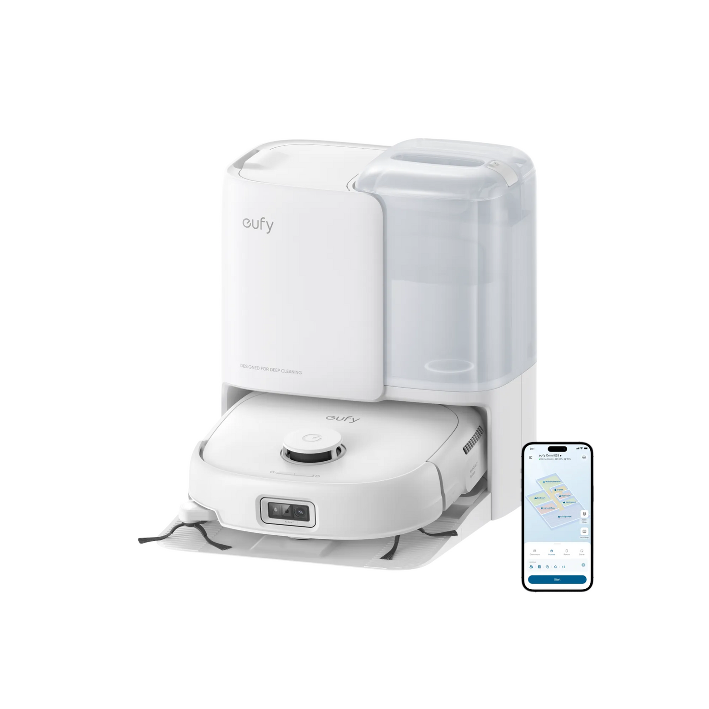eufy Robot Vacuum Omni E25 White